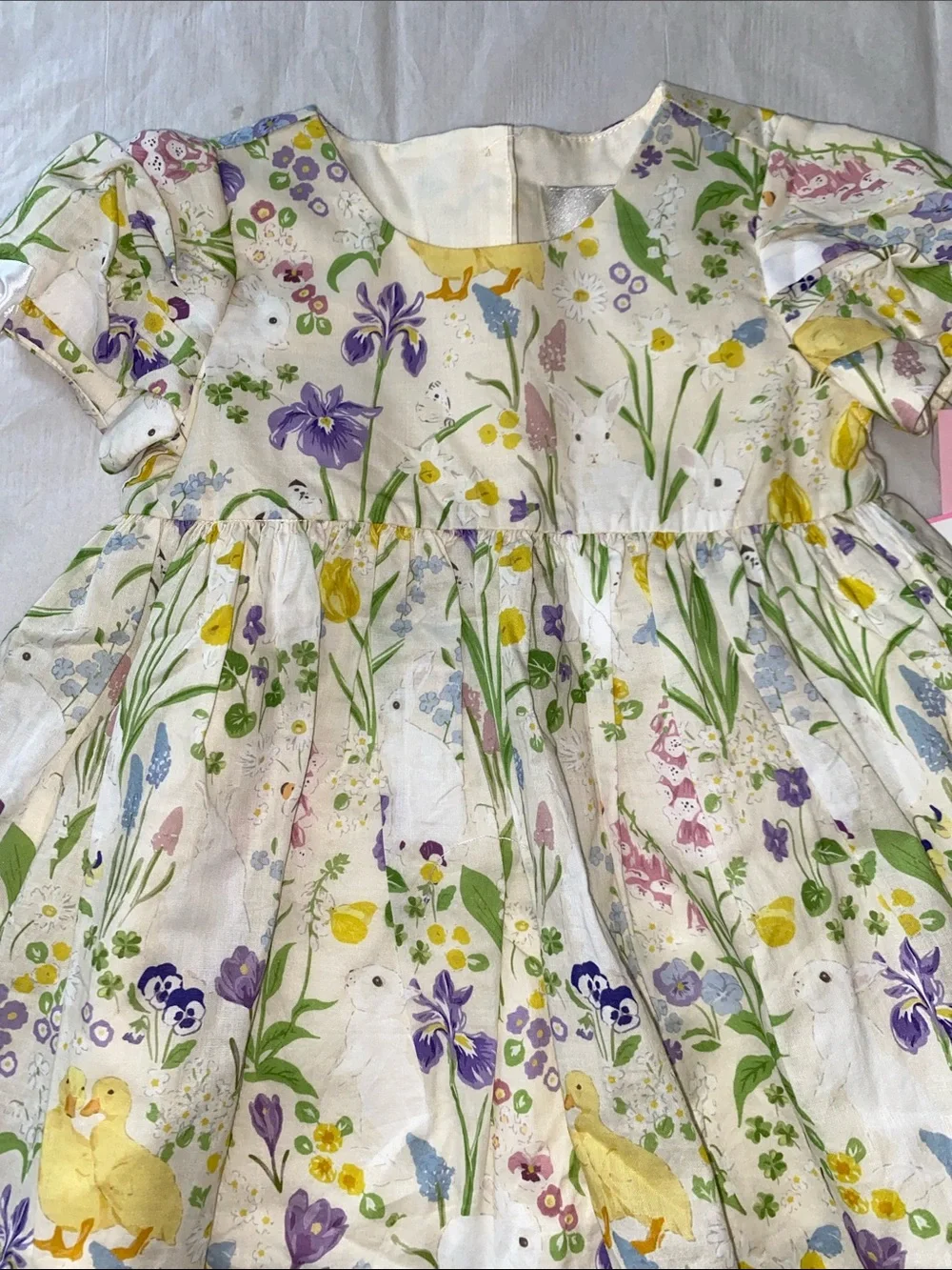 NWT Rare Editions Baby Girls Floral Dress Bloomer Set 6-9M